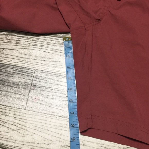 Goodfellow Tech Shorts Men’s XL Red (Inseam 8.5) Drawstring Casual - Picture 2 of 9